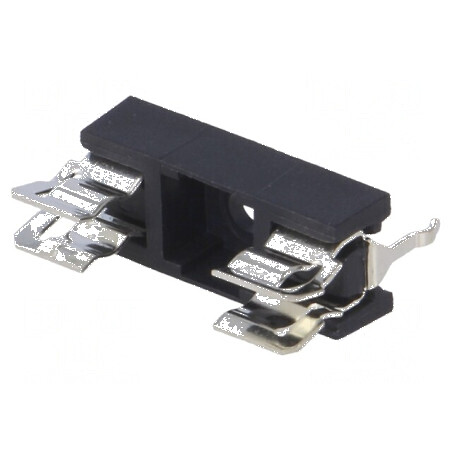 Clemă siguranţe cilindrice THT 5x20mm 6,3A 250V | Electronic-mag.ro | Componente Electronice