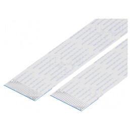 Bandă FFC Fire 20 P.cablu 1mm L: 101mm 60V 1A | Electronic-mag.ro | Componente Electronice