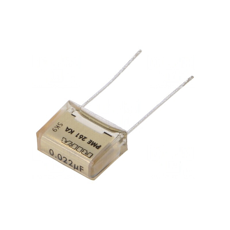 Condensator de hârtie 22nF 220VAC 10,2mm THT PME261 | Electronic-mag.ro | Componente Electronice Condensator de hârtie 22nF 220VAC 10,2mm THT PME261 | Electronic-mag.ro | Componente Electronice
