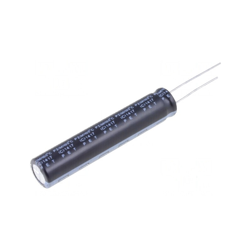 Condensator electrolitic THT 120uF 200VDC Ø10x50mm | Electronic-mag.ro | Componente Electronice