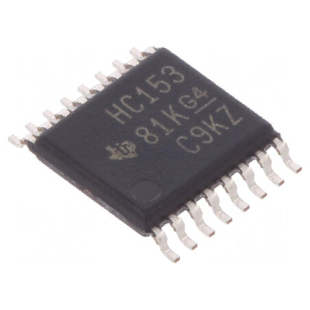 Multiplexor digital 4 în 1 SMD HC - selector de date | Electronic-mag.ro | Componente Electronice
