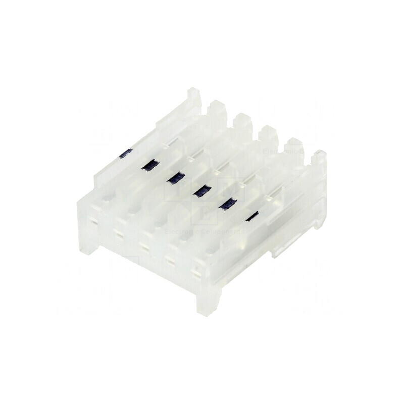 Conector cablu-placă mufă mamă 5 pini polarizate de trecere | Electronic-mag.ro | Componente Electronice