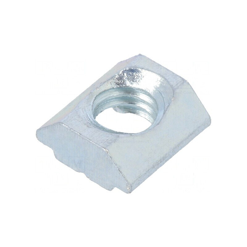 Piuliță pentru profil, lățime cant 6mm, oțel zincat, filet M6 | Electronic-mag.ro | Componente Electronice Piuliță pentru profil, lățime cant 6mm, oțel zincat, filet M6 | Electronic-mag.ro | Componente Electronice