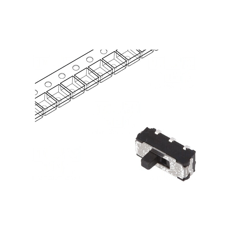 Comutator glisant DPDT 0,3A 6VDC ON-ON pentru PCB | Electronic-mag.ro | Componente Electronice Comutator glisant DPDT 0,3A 6VDC ON-ON pentru PCB | Electronic-mag.ro | Componente Electronice