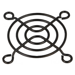 Protecție metalică 50x50mm cu șurub negru | Electronic-mag.ro | Componente Electronice