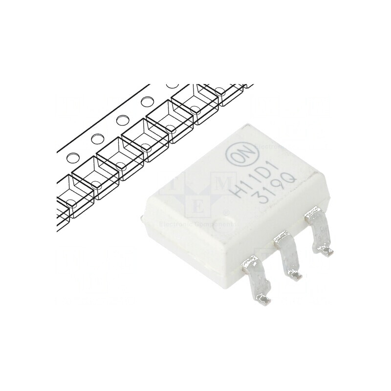 Optocuplor SMD 1 Canal OUT Tranzistori 4,17kV 300V | Electronic-mag.ro | Componente Electronice