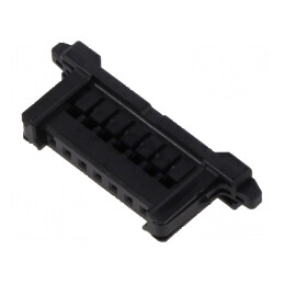 Conector cablu-cablu PCB mufă mamă 7 PIN DF51 Pas 2mm 250V | Electronic-mag.ro | Componente Electronice