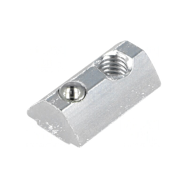 Piuliță profil 8mm oțel zincat 40mm | Electronic-mag.ro | Componente Electronice