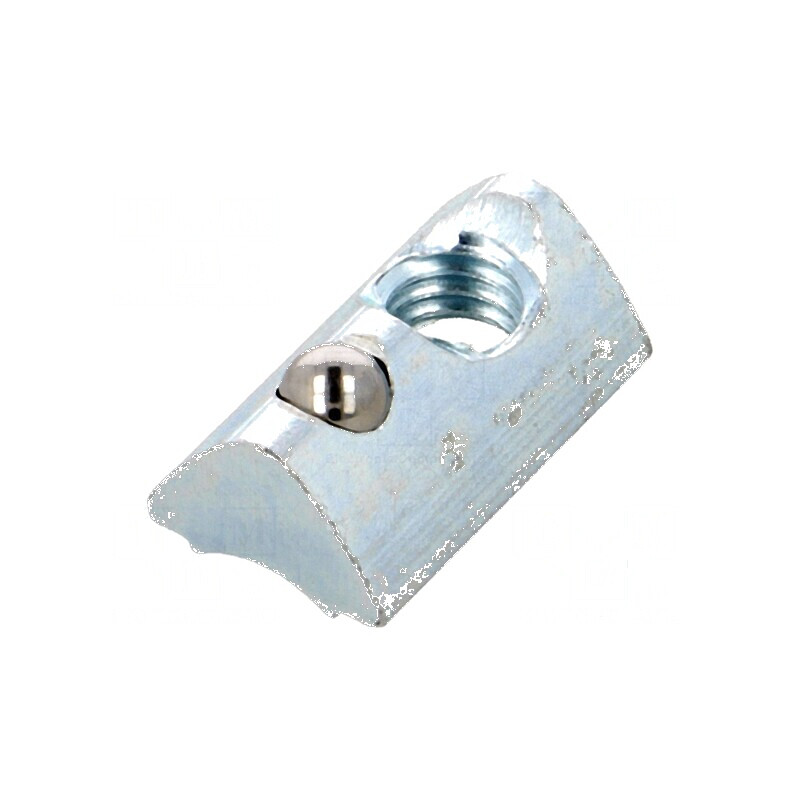 Piuliță profil 6mm oțel zincat 30mm | Electronic-mag.ro | Componente Electronice