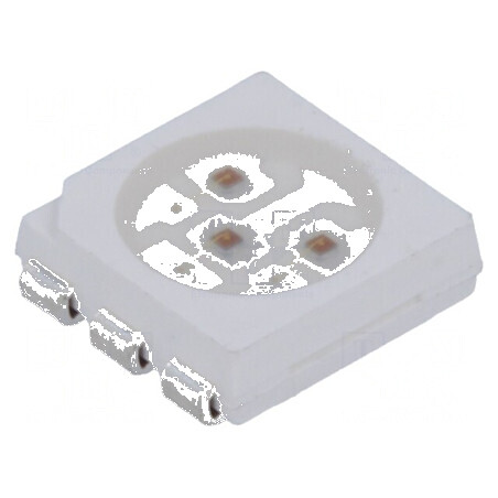 LED SMD 5060 PLCC6 roșie 4200-5800mcd 5x5x1.5mm 120° 60mA | Electronic-mag.ro | Componente Electronice