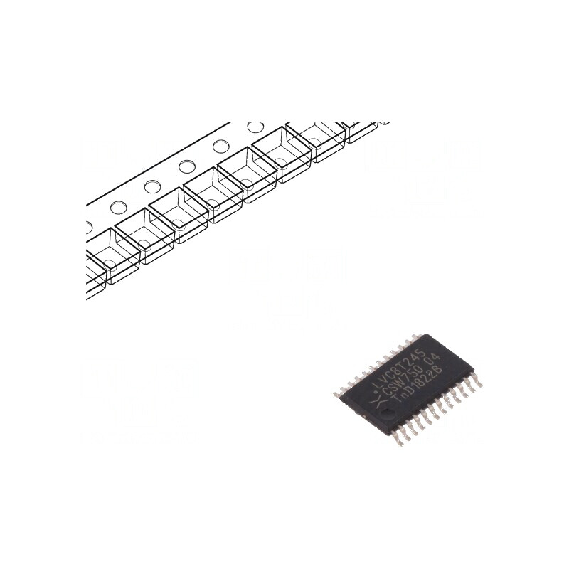 IC digital TSSOP24 8 canale CMOS, TTL 1.2-5.5VDC -40-125°C | Electronic-mag.ro | Componente Electronice