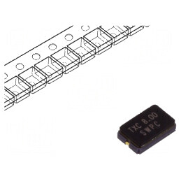 Rezonator cu cuarț 8MHz ±30ppm 18pF SMD 5x3,2x1,2mm | Electronic-mag.ro | Componente Electronice