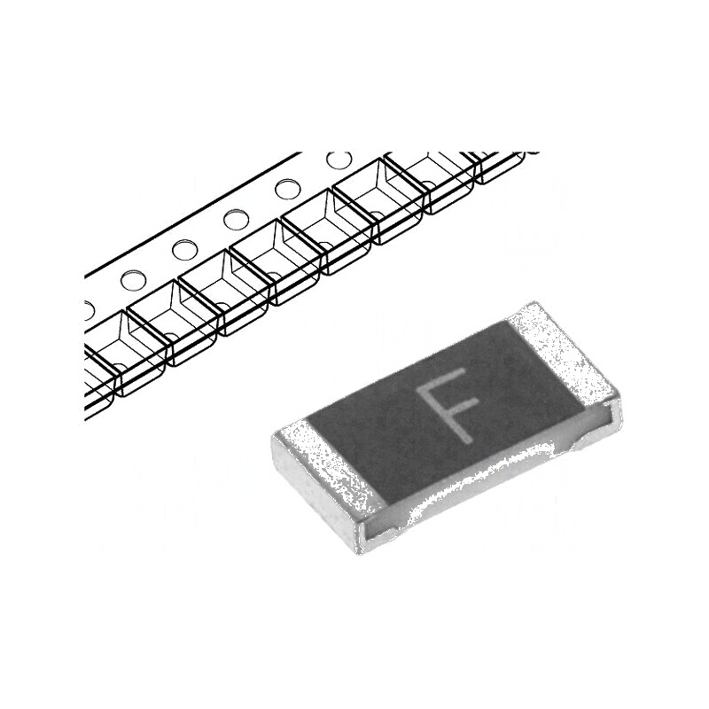 Siguranță ultra-rapidă SMD ceramică 1206 750mA 63V | Electronic-mag.ro | Componente Electronice