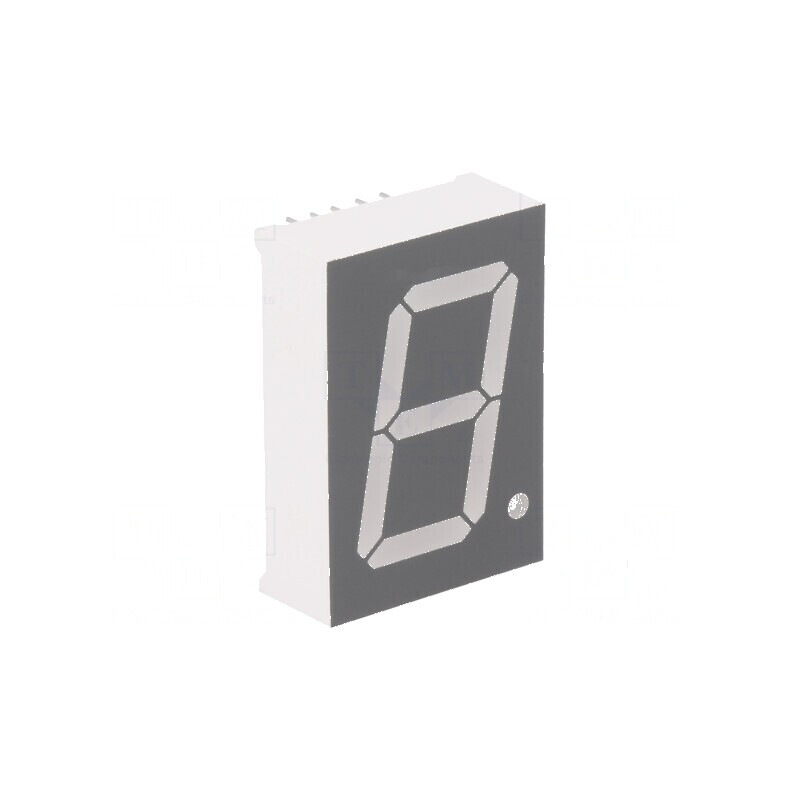 Afișaj LED 7 segmente 25,4mm roșu 30-60mcd | Electronic-mag.ro | Componente Electronice Afișaj LED 7 segmente 25,4mm roșu 30-60mcd | Electronic-mag.ro | Componente Electronice