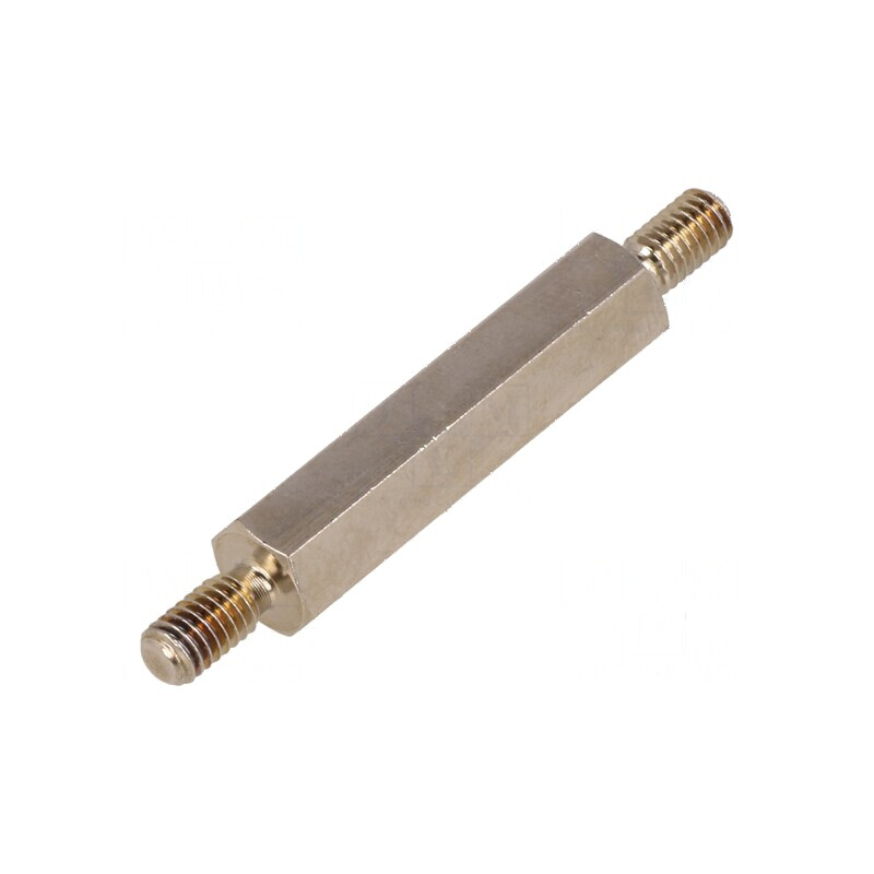 Piuliță distanțieră filetată 30mm M4 hexagonală | Electronic-mag.ro | Componente Electronice