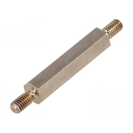Piuliță distanțieră filetată 30mm M4 hexagonală | Electronic-mag.ro | Componente Electronice
