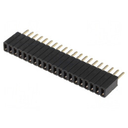 Conector şiruri pini soclu mamă 20 PIN 1,27mm THT 1x20 | Electronic-mag.ro | Componente Electronice