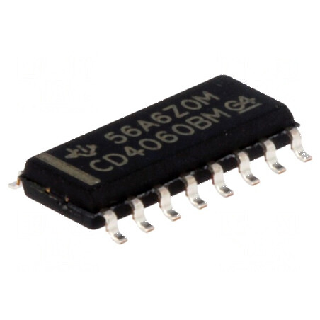 Divizor digital SMD SO16 CD4000 - contor binar CMOS | Electronic-mag.ro | Componente Electronice
