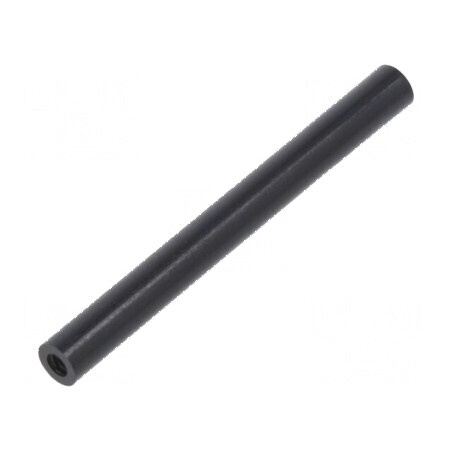 Manşon distanţier cilindric poliamidă M2.5, 50mm, negru | Electronic-mag.ro | Componente Electronice