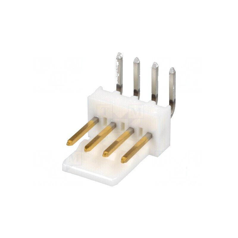 Conector cablu-placă KK 254 2,54mm PIN 4 THT 4A | Electronic-mag.ro | Componente Electronice