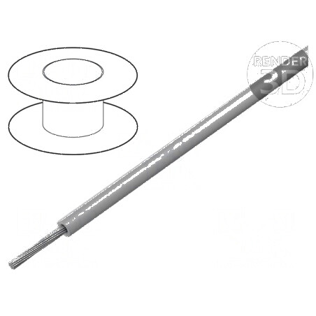 Cablu HELUTHERM® 145 1x0,34mm² gri -55° până la 145°C | Electronic-mag.ro | Componente Electronice