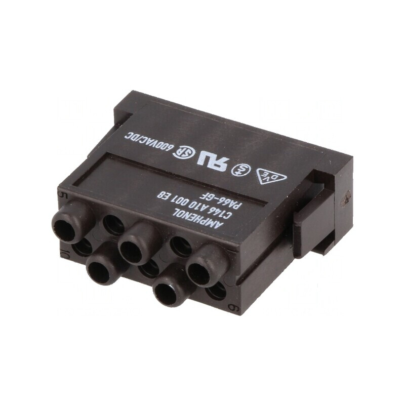 Conector HDC modul tată C146 heavy mate M PIN 10 400V | Electronic-mag.ro | Componente Electronice