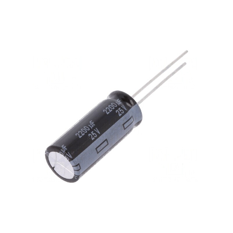 Condensator electrolitic low ESR 2200uF 25VDC THT Ø12,5x30mm | Electronic-mag.ro | Componente Electronice