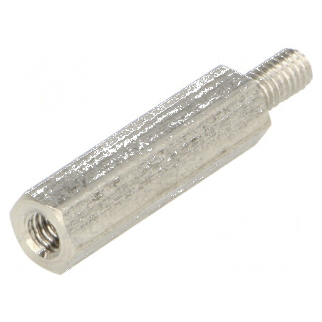 Piuliță distanțieră filetată M4 25mm | Electronic-mag.ro | Componente Electronice