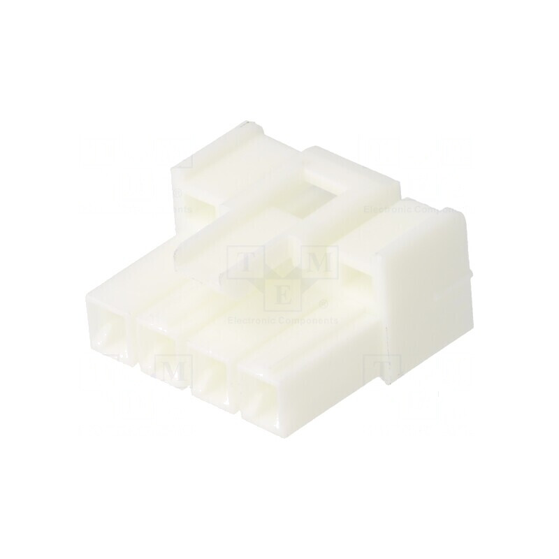 Conector cablu-cablu/PCB mufă mamă PIN 4 fără contacte 6,2mm | Electronic-mag.ro | Componente Electronice
