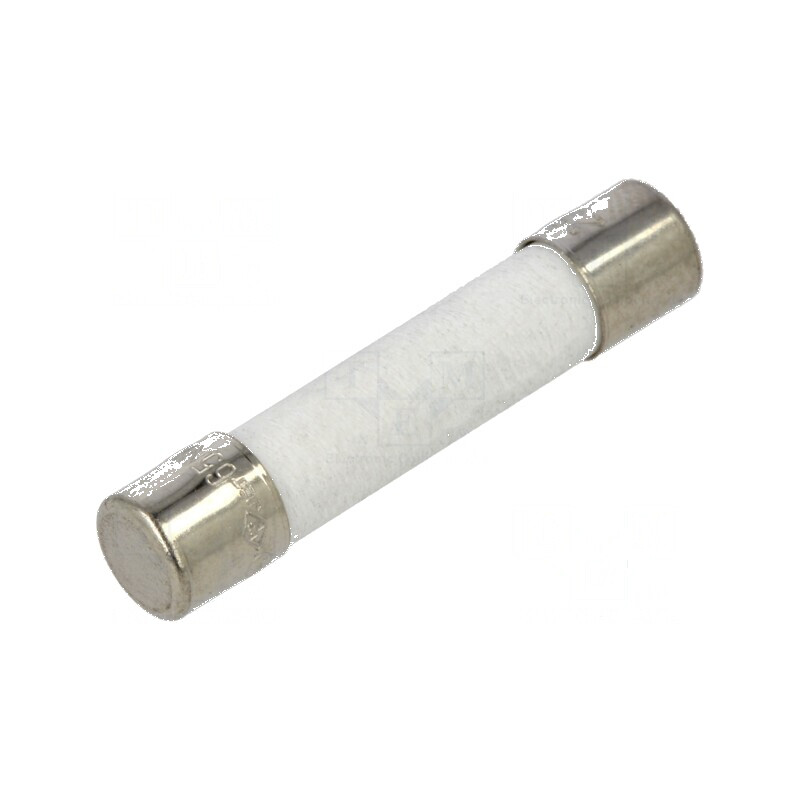 Siguranţă ardere rapidă 7A 250VAC ceramică alamă | Electronic-mag.ro | Componente Electronice