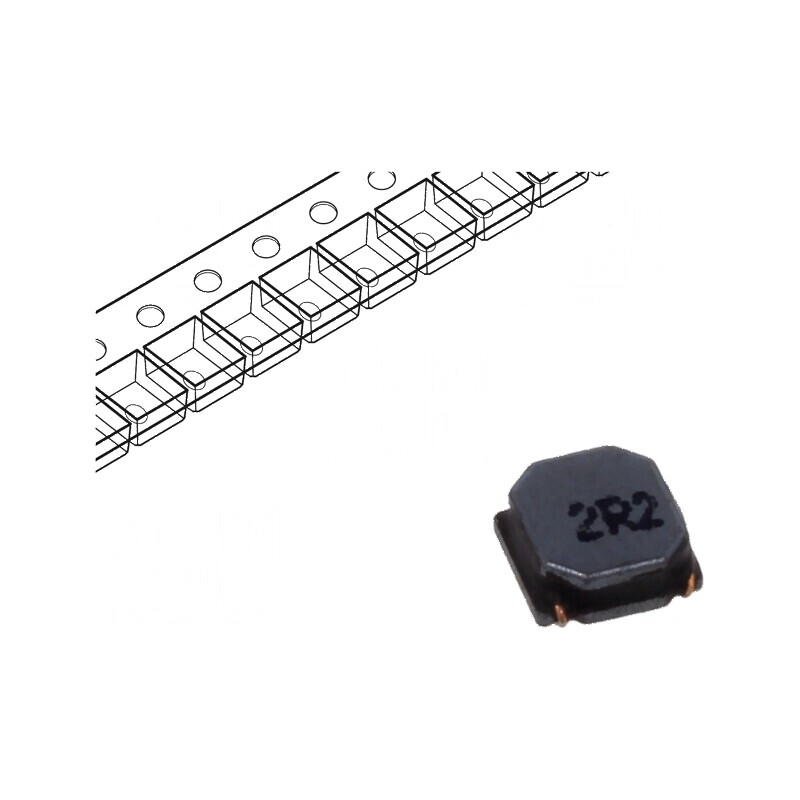 Inductor SMD 220uH 500mA 1,55Ω ±20% 7,3x7,3x3,55mm | Electronic-mag.ro | Componente Electronice Inductor SMD 220uH 500mA 1,55Ω ±20% 7,3x7,3x3,55mm | Electronic-mag.ro | Componente Electronice