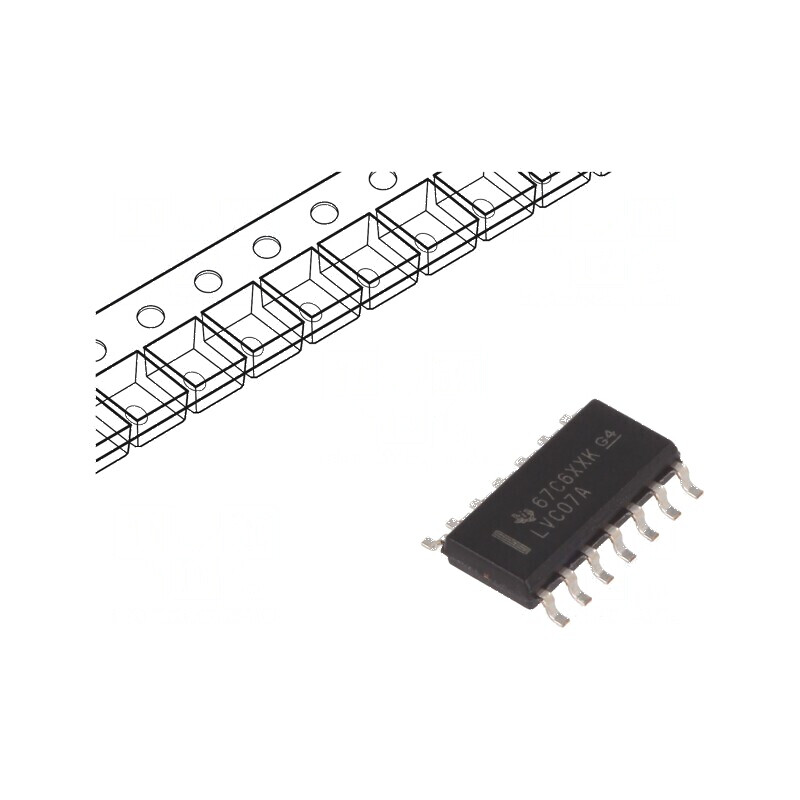 Buffer digital non-inversor IC declanșator linie Ch: 6 SMD | Electronic-mag.ro | Componente Electronice Buffer digital non-inversor IC declanșator linie Ch: 6 SMD | Electronic-mag.ro | Componente Electronice