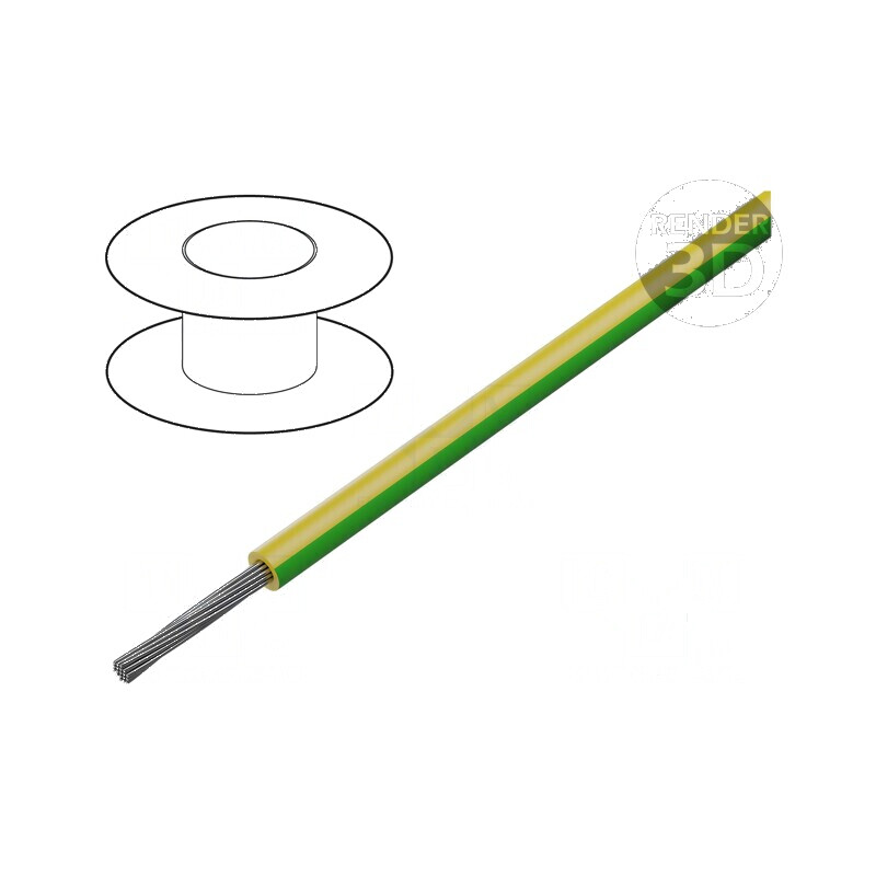Cablu SiF 1x1,5mm2 litat Cu silicon verde-galben 60-180°C | Electronic-mag.ro | Componente Electronice Cablu SiF 1x1,5mm2 litat Cu silicon verde-galben 60-180°C | Electronic-mag.ro | Componente Electronice