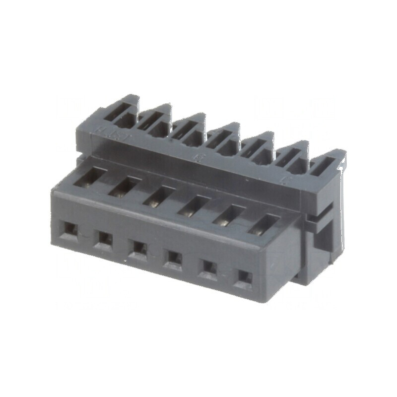 Conector IDC mufă mamă 2,5mm 6 PIN cablu 250V 2A | Electronic-mag.ro | Componente Electronice