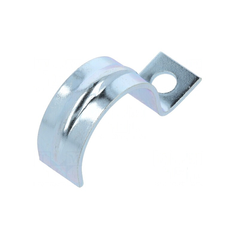 Clemă montată cu şurub 28mm pentru orificiu de montare 6mm, lățime 14mm | Electronic-mag.ro | Componente Electronice