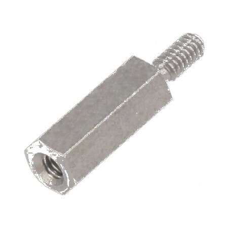 Piuliță distanțieră filetată M2 10mm | Electronic-mag.ro | Componente Electronice