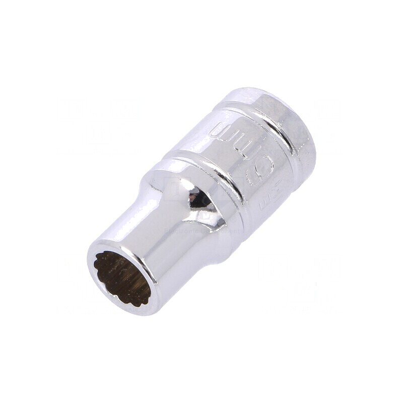 Cap tubular 12-puncte 1/4" oțel crom-vanadium 6mm | Electronic-mag.ro | Componente Electronice