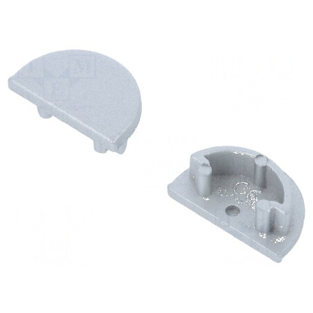 Obturator LED profil argintiu 2 buc ABS ARC12 | Electronic-mag.ro | Componente Electronice