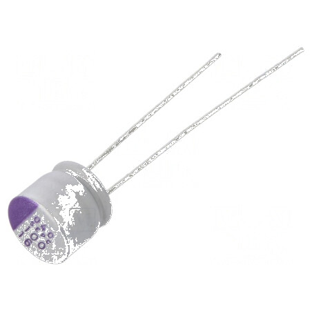 Condensator polimeric 100uF 16VDC THT ±20% -55÷105°C | Electronic-mag.ro | Componente Electronice