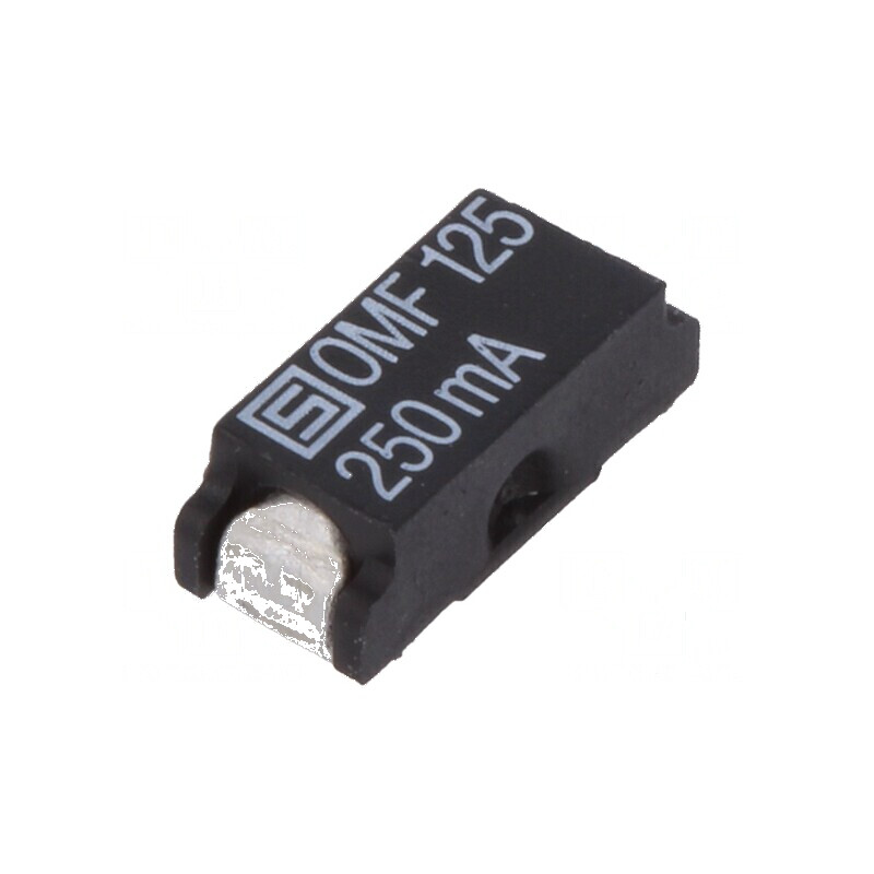 Siguranţă ardere rapidă 250mA 125VAC 125VDC SMD | Electronic-mag.ro | Componente Electronice