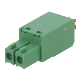 Regletă de conexiuni deconectabilă 3,5mm cu 2 piste drept mufe | Electronic-mag.ro | Componente Electronice