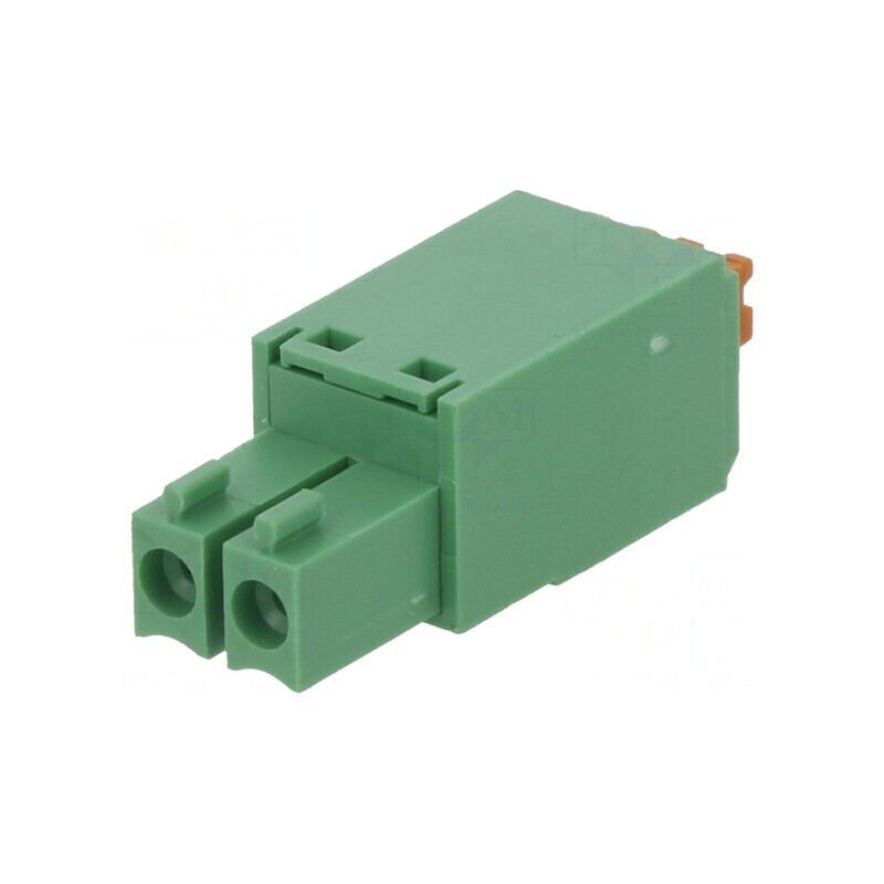 Regletă de conexiuni deconectabilă 3,5mm cu 2 piste drept mufe | Electronic-mag.ro | Componente Electronice