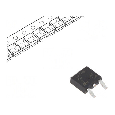 Tranzistor P-MOSFET 60V 8,19A 2,3W DPAK TO252 | Electronic-mag.ro | Componente Electronice