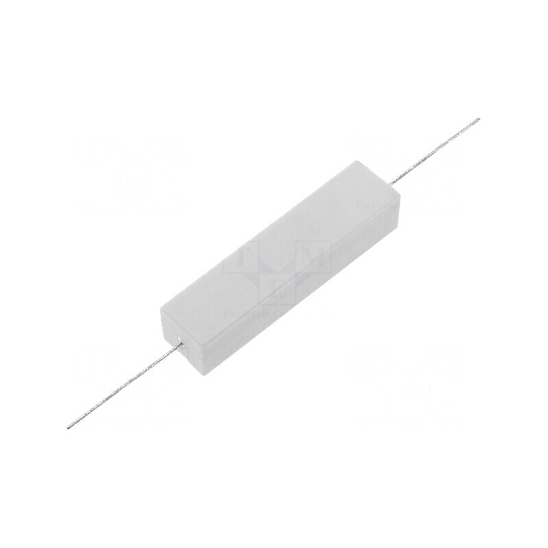 Rezistor bobinat ciment THT 3,3Ω 20W ±5% 14,5x13,5x60mm | Electronic-mag.ro | Componente Electronice Rezistor bobinat ciment THT 3,3Ω 20W ±5% 14,5x13,5x60mm | Electronic-mag.ro | Componente Electronice