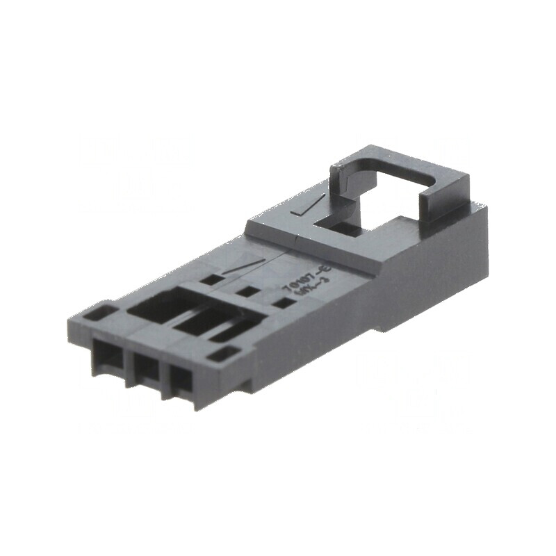 Conector cablu-cablu mufă tată SL 2,54mm 3 pini fără contacte | Electronic-mag.ro | Componente Electronice