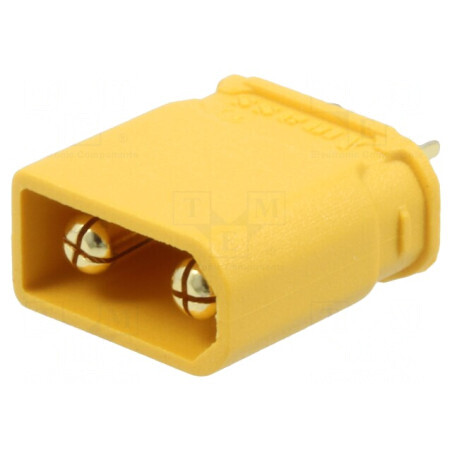 Conector alimentare DC XT30 tată cu cablu lipire PIN 2 | Electronic-mag.ro | Componente Electronice