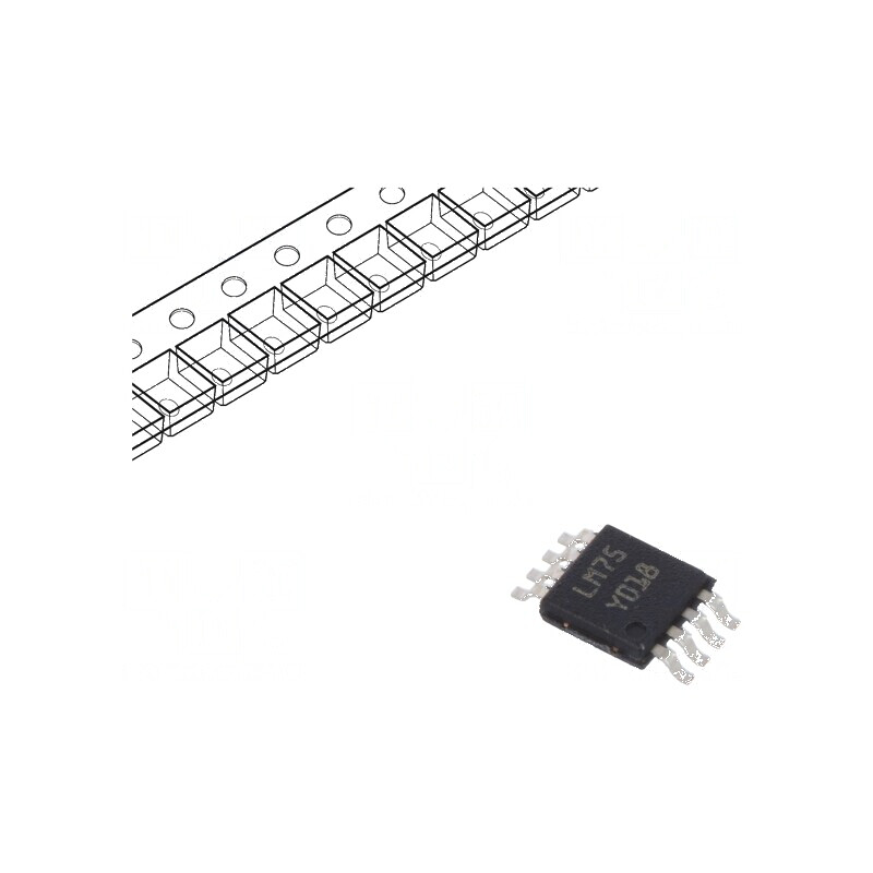 Senzor temperatură -55÷125°C MSOP8 SMD 9bit Acurat ±2°C | Electronic-mag.ro | Componente Electronice Senzor temperatură -55÷125°C MSOP8 SMD 9bit Acurat ±2°C | Electronic-mag.ro | Componente Electronice