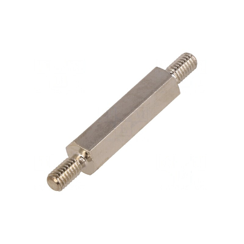Piuliță distanțieră filetată hexagonală M4 25mm | Electronic-mag.ro | Componente Electronice