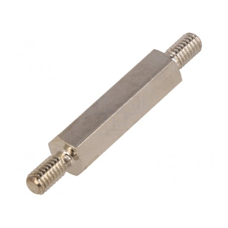 Piuliță distanțieră filetată hexagonală M4 25mm | Electronic-mag.ro | Componente Electronice