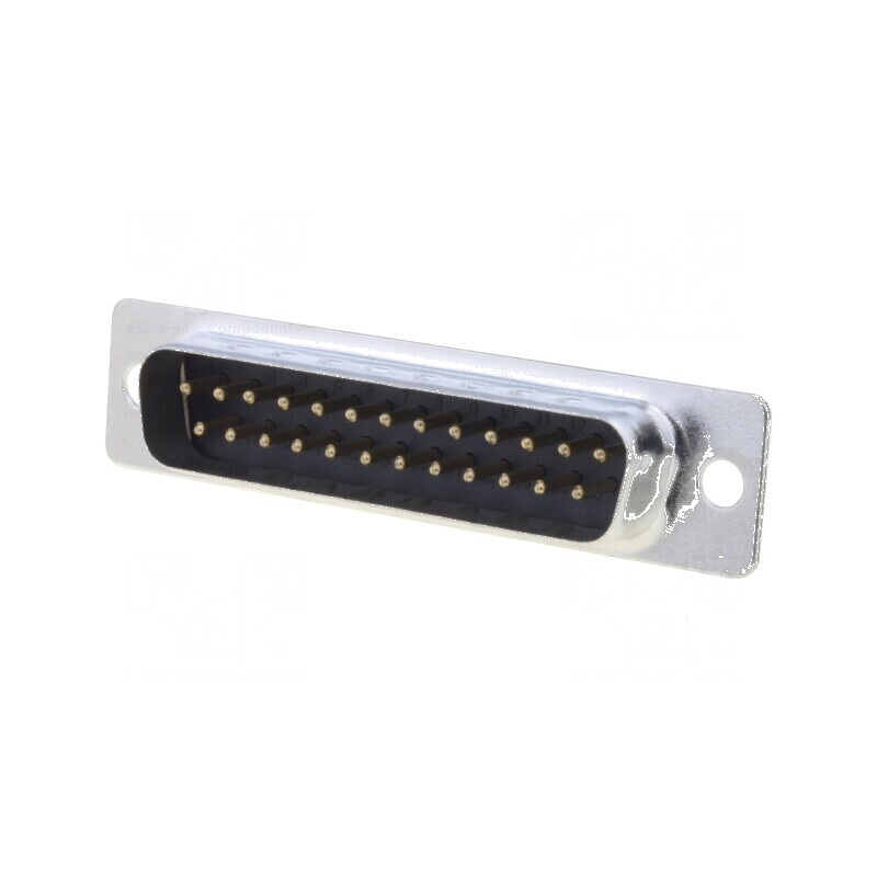 Mufă tată D-Sub PIN 25 cu cablu lipire Contacts bronz-fosfor | Electronic-mag.ro | Componente Electronice